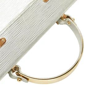 ルイ ヴィトン エピ ギャラクシア ハンドバッグ M92183 シルバー レザー レディース LOUIS VUITTON 【中古】