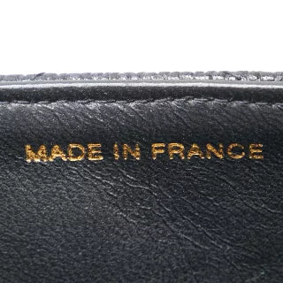 シャネル ココマーク チェーン ミニショルダーバッグ ブラック キャビアスキン レディース CHANEL 【中古】