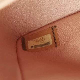 シャネル ココマーク COCOプリント ダブルフラップ チェーン ショルダーバッグ サーモンピンク マルチカラー キャンバス レディース CHANEL 【中古】
