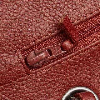 シャネル ココマーク マトラッセ25 ダブルフラップ チェーン ショルダーバッグ レッド キャビアスキン レディース CHANEL 【中古】