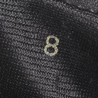 エルメス グローブ #8 ブラック レザー メンズ HERMES 【中古】