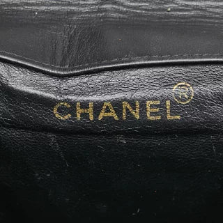 シャネル マトラッセ ココマーク ゴールド金具 チェーン リュック バックパック ブラック ラムスキン レディース CHANEL 【中古】