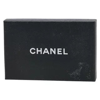 シャネル ココマーク リボン バレッタ ホワイト ブラック ツイード レディース CHANEL 【中古】