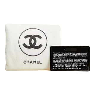 シャネル マトラッセ ココマーク フリンジ チェーン ショルダーバッグ ネイビー ラムスキン レディース CHANEL 【中古】