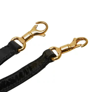 ディオール ハンドバッグ ショルダーバッグ 2WAY ブラック ゴールド パテントレザー レディース Dior 【中古】