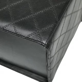 シャネル ビコローレ バニティバッグ ショルダーバッグ 2WAY ブラック ラムスキン レディース CHANEL 【中古】