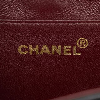 シャネル ココマーク デカマトラッセ34 斜め掛け チェーン ショルダーバッグ ブラック レザー レディース CHANEL 【中古】
