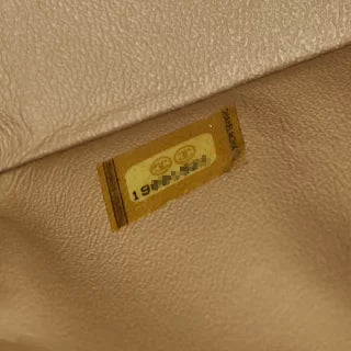 シャネル ココマーク マトラッセ30 ダブルフラップ チェーン ショルダーバッグ ベージュ キャビアスキン レディース CHANEL 【中古】