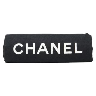 シャネル ココマーク マトラッセ 巾着型 チェーン ショルダーバッグ ブラック ラムスキン レディース CHANEL 【中古】
