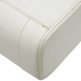 シャネル ココマーク バニティバッグ ハンドバッグ ホワイト キャビアスキン レディース CHANEL 【中古】