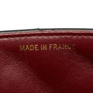 シャネル ココマーク デカマトラッセ34 斜め掛け チェーン ショルダーバッグ ブラック レザー レディース CHANEL 【中古】