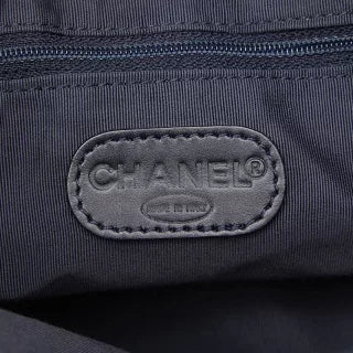 シャネル ココマーク ハンドバッグ トートバッグ インディゴブルー ブラウン デニム レザー レディース CHANEL 【中古】