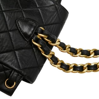 シャネル ココマーク マトラッセ ミニリュック バックパック A10177 ブラック ラムスキン レディース CHANEL 【中古】
