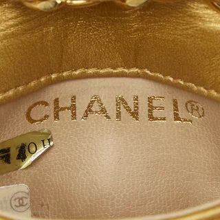 シャネル ココマーク マトラッセ ウエストバッグ ベルトバッグ サイズ:70/28 ゴールド レザー レディース CHANEL 【中古】