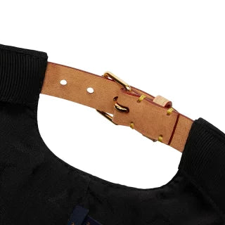 ルイ ヴィトン モノグラム LV ファースト ベースボールキャップ M7088M ブラック レザー コットン シルク レディース LOUIS VUITTON 【中古】