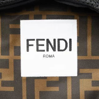 フェンディ × Inglesina イングリッシーナ FFロゴ ファブリック ベビーカー ブラウン ブラック レディース FENDI 【中古】