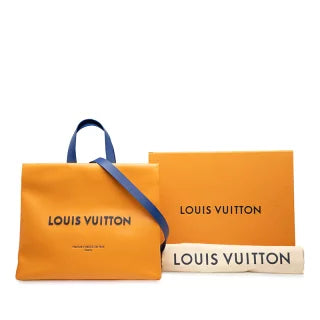 ルイ ヴィトン ショッパー トートMM トートバッグ ショルダーバッグ 2WAY M24457 サフラン オレンジ レザー レディース LOUIS VUITTON 【中古】