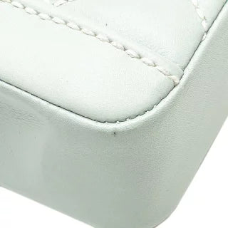 シャネル ココマーク ワイルドステッチ ハンドバッグ ライトブルー ラムスキン レディース CHANEL 【中古】