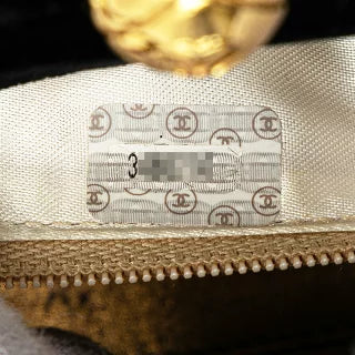 シャネル マトラッセ ココマーク ミニハンドバッグ ブラック ベロア レディース CHANEL 【中古】
