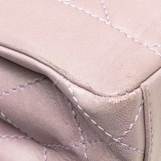 シャネル マトラッセ ダイアナ ワンショルダーバッグ ハンドバッグ パープル ラベンダー ラムスキン レディース CHANEL 【中古】