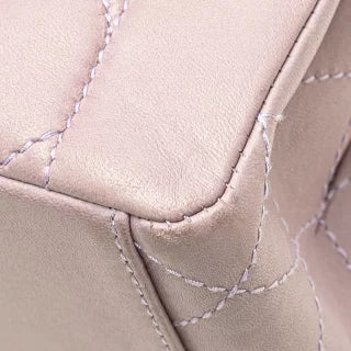 シャネル マトラッセ ダイアナ ワンショルダーバッグ ハンドバッグ パープル ラベンダー ラムスキン レディース CHANEL 【中古】