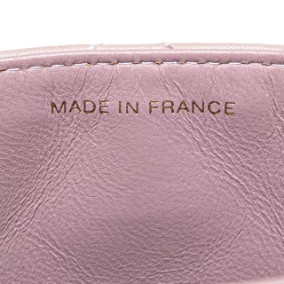 シャネル マトラッセ ダイアナ ワンショルダーバッグ ハンドバッグ パープル ラベンダー ラムスキン レディース CHANEL 【中古】