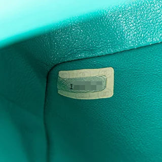 シャネル マトラッセ ココマーク チェーン ショルダーバッグ ターコイズブルー ラムスキン レディース CHANEL 【中古】