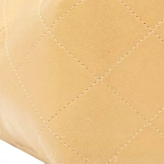 シャネル マトラッセ30 ココマーク チェーン ショルダーバッグ ベージュ ラムスキン レディース CHANEL 【中古】