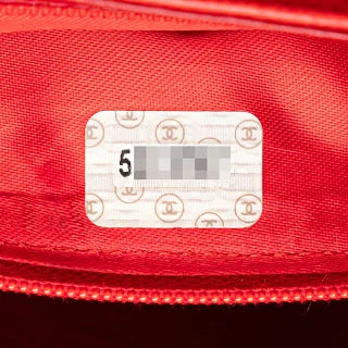 シャネル ココマーク ハンドバッグ レッド キャビアスキン レディース CHANEL 【中古】