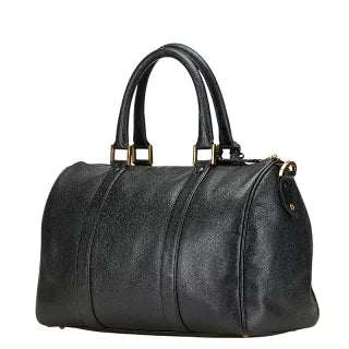 シャネル ココマーク ボストンバッグ ショルダーバッグ 2WAY ブラック キャビアスキン レディース CHANEL 【中古】