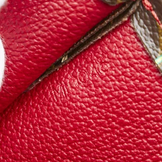 ルイ ヴィトン ×村上隆 モノグラム チェリー サックプラ トートバッグ M95010 ブラウン PVC レザー レディース LOUIS VUITTON 【中古】