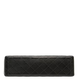 シャネル ココマーク デカマトラッセ34 斜め掛け チェーン ショルダーバッグ ブラック レザー レディース CHANEL 【中古】