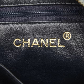 シャネル ココマーク マトラッセ チェーン ショルダーバッグ インディゴブルー デニム レディース CHANEL 【中古】
