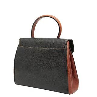 ロエベ ハンドバッグ ショルダーバッグ 2WAY ブラック ブラウン レザー レディース LOEWE 【中古】