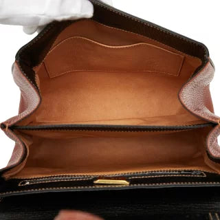 ロエベ ハンドバッグ ショルダーバッグ 2WAY ブラック ブラウン レザー レディース LOEWE 【中古】