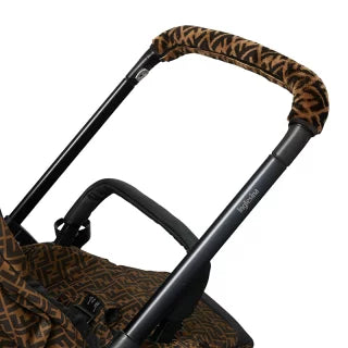 フェンディ × Inglesina イングリッシーナ FFロゴ ファブリック ベビーカー ブラウン ブラック レディース FENDI 【中古】