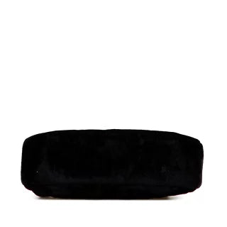 シャネル マトラッセ ココマーク チェーン トートバッグ ネイビー スウェード レディース CHANEL 【中古】